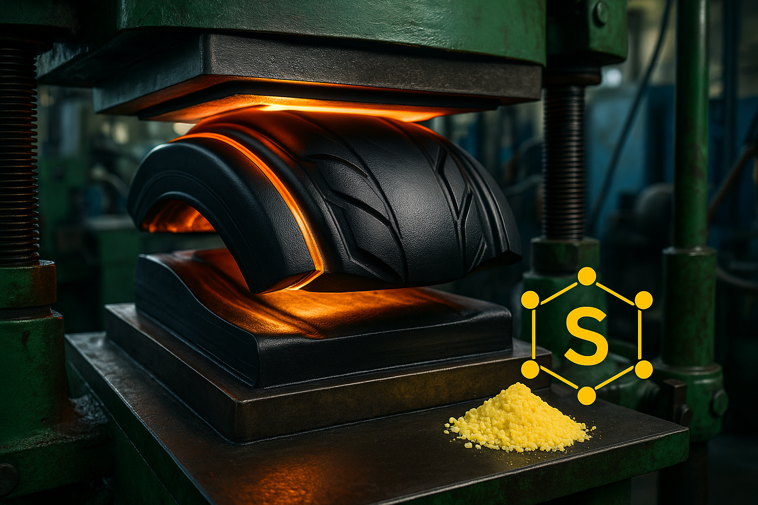 Vulcanização da Borracha: Transformando Elasticidade em Resistência