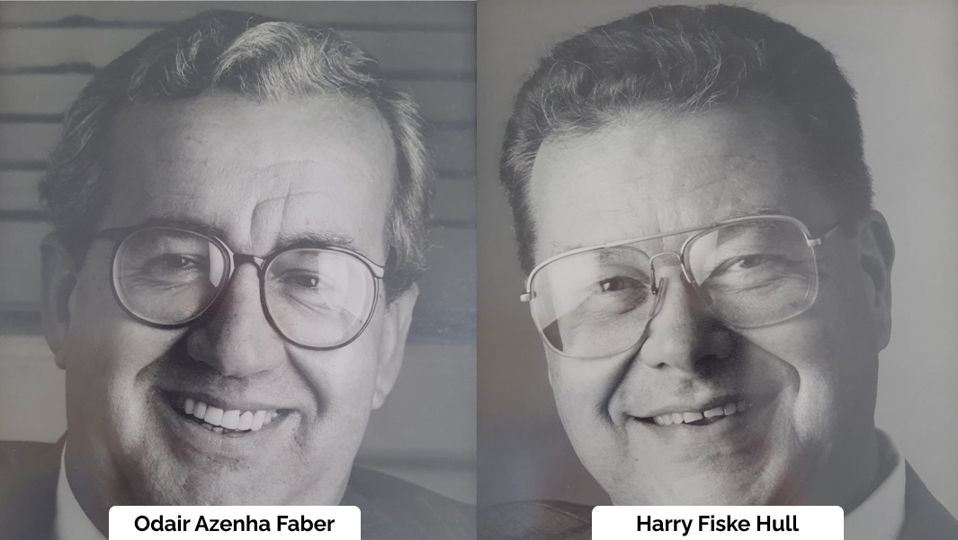 Sócios INTERCUF - Odair Azenha Faber - Harry Fiske Hull