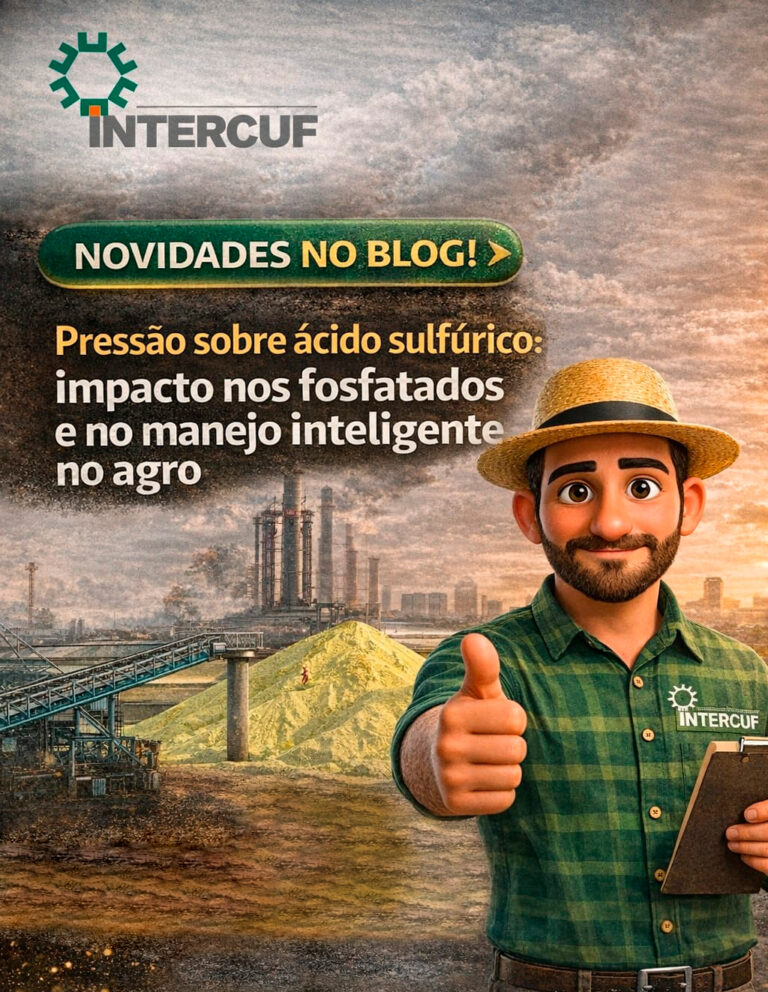 Pressão sobre ácido sulfúrico reacende alerta para fosfatados e reforça avanço do manejo inteligente no agro
